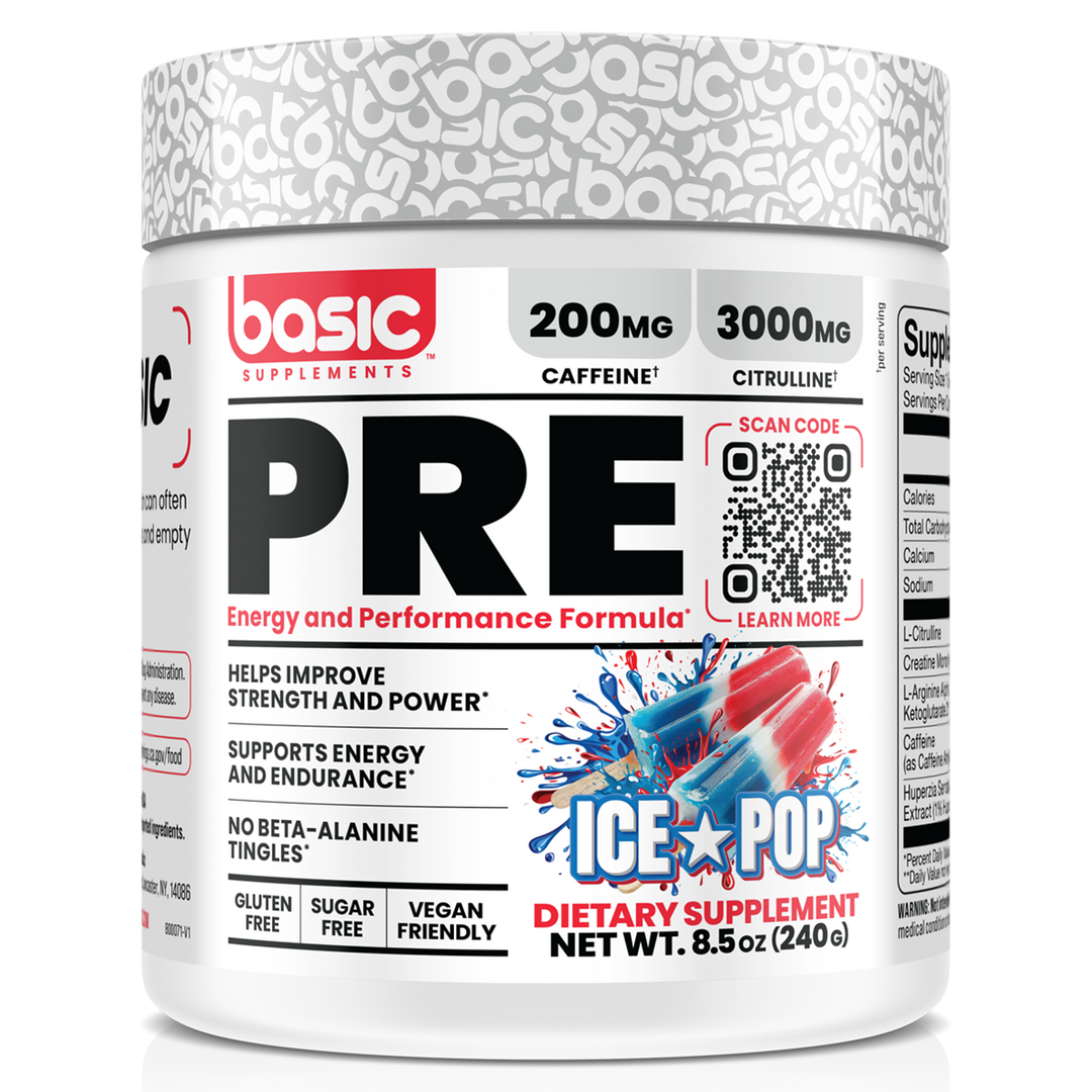 Basic Supplements Pre-Workout 30 Serves