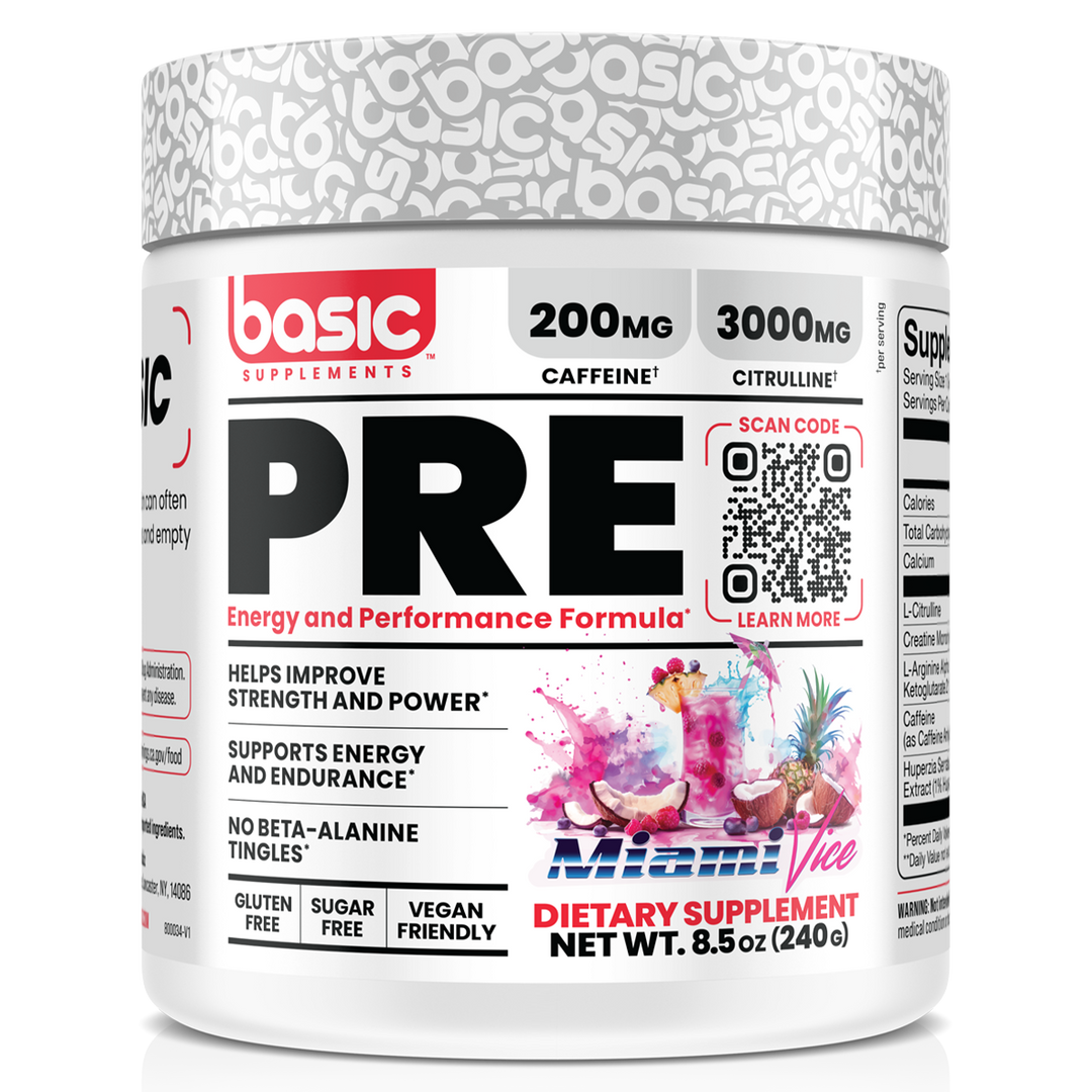 Basic Supplements Pre-Workout 30 Serves