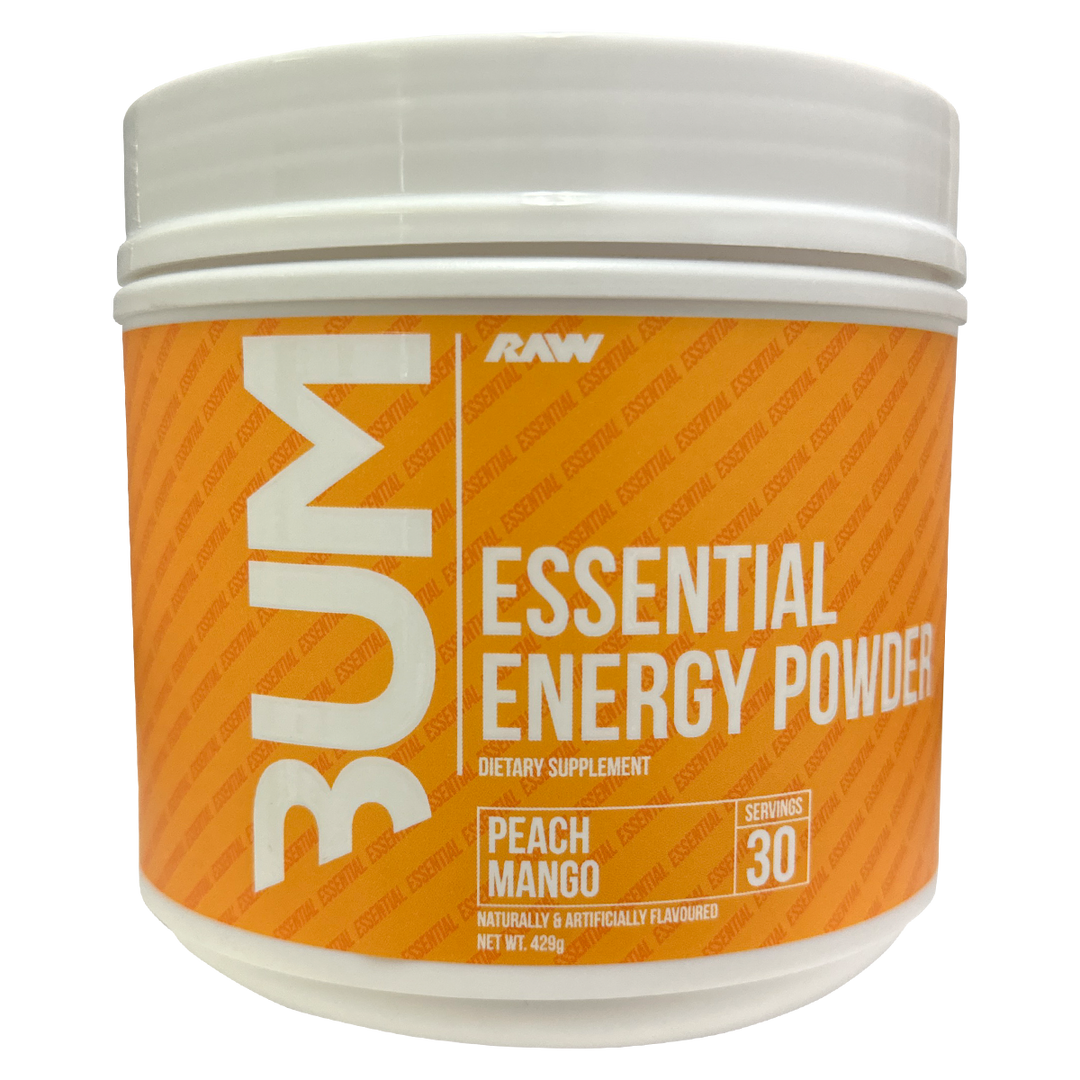 Get Raw Nutrition CBUM Essential Pre Workout Peach Mango, 30 Serves