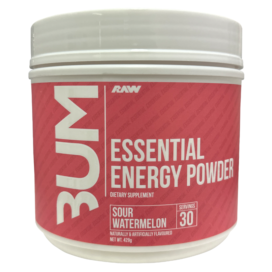 Get Raw Nutrition CBUM Essential Energy Powder Sour Watermelon Flavour, 30 Serves