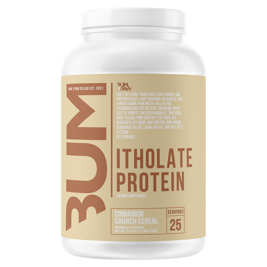 Get Raw Nutrition CBUM Itholate Protein Cinnamon Crunch Cereal 25 serves