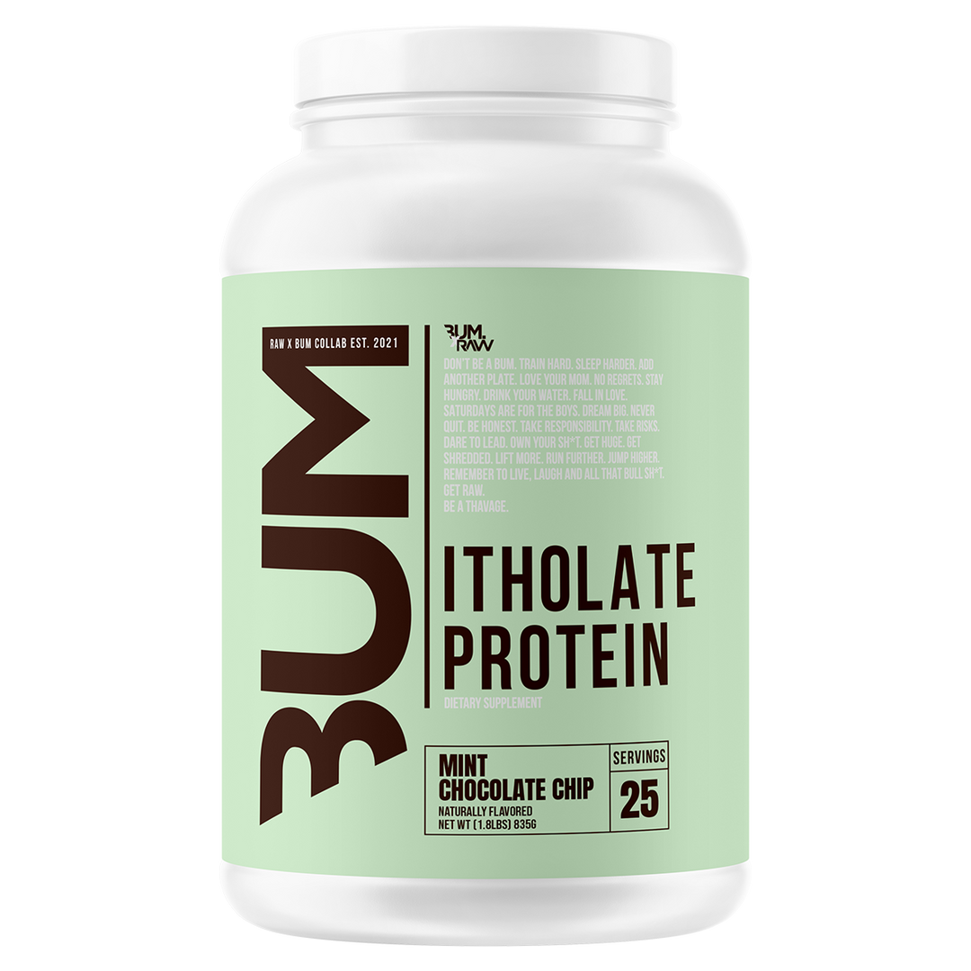 Get Raw Nutrition CBUM Itholate Protein Mint Chip Ice Cream 25 serves