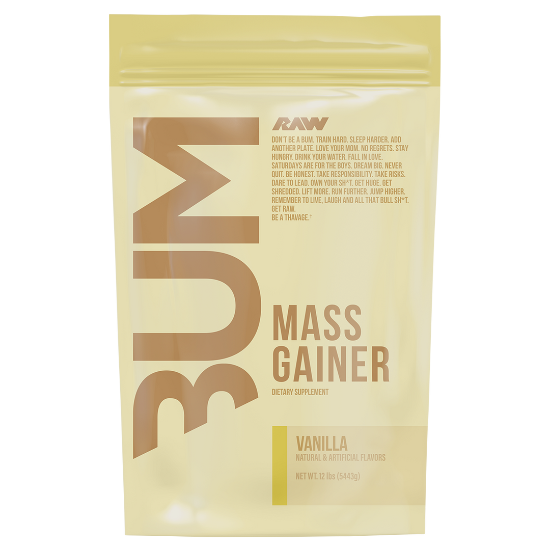 Get Raw Nutrition CBUM Mass Gainer Vanilla 12lb
