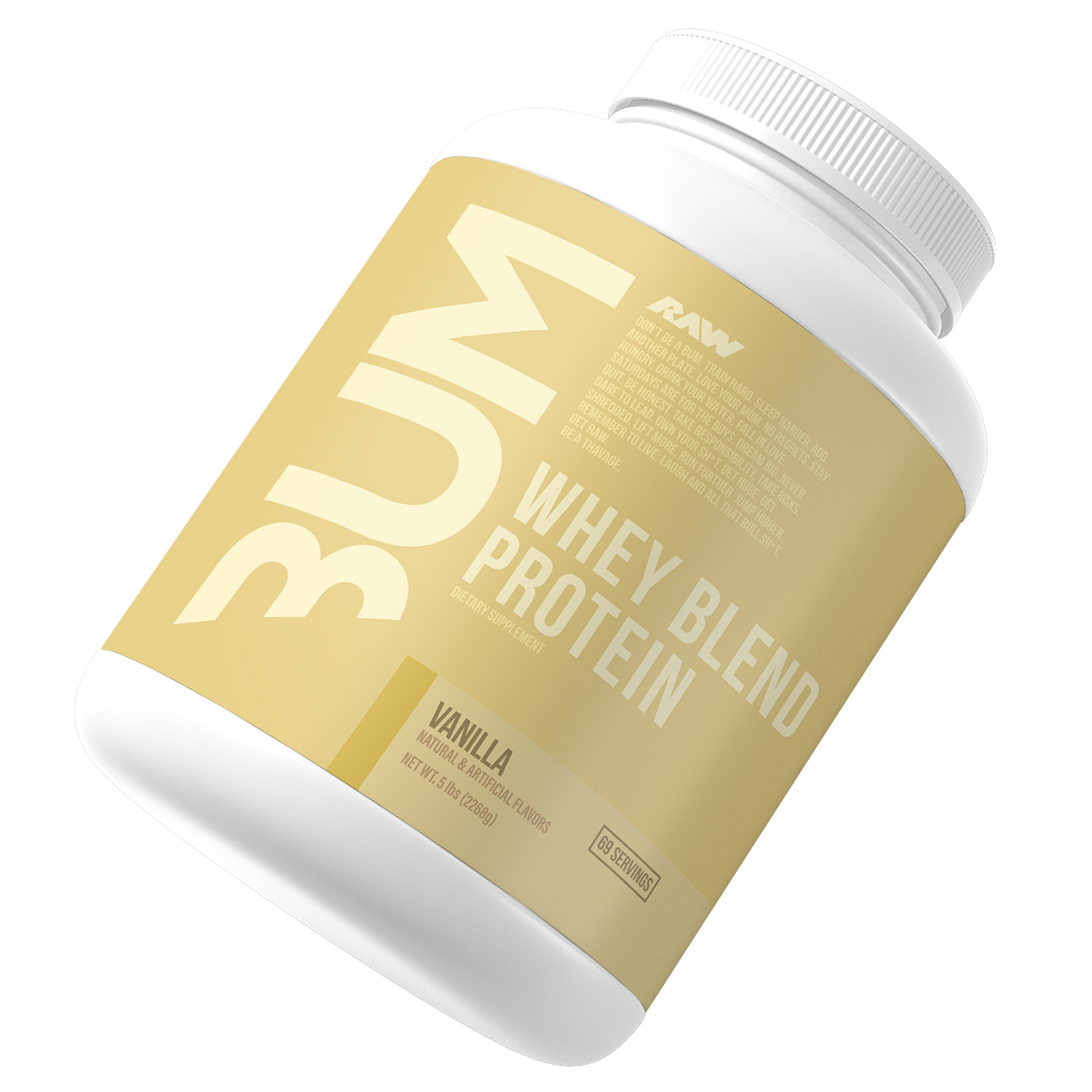 Get Raw Nutrition CBUM Whey Blend Vanilla 5lb