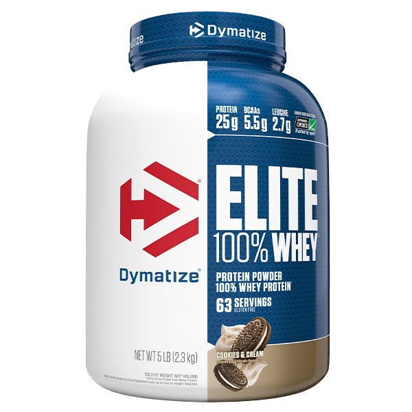 Dymatize Elite 100% Whey Protein Cookies n' Cream, 2lbs