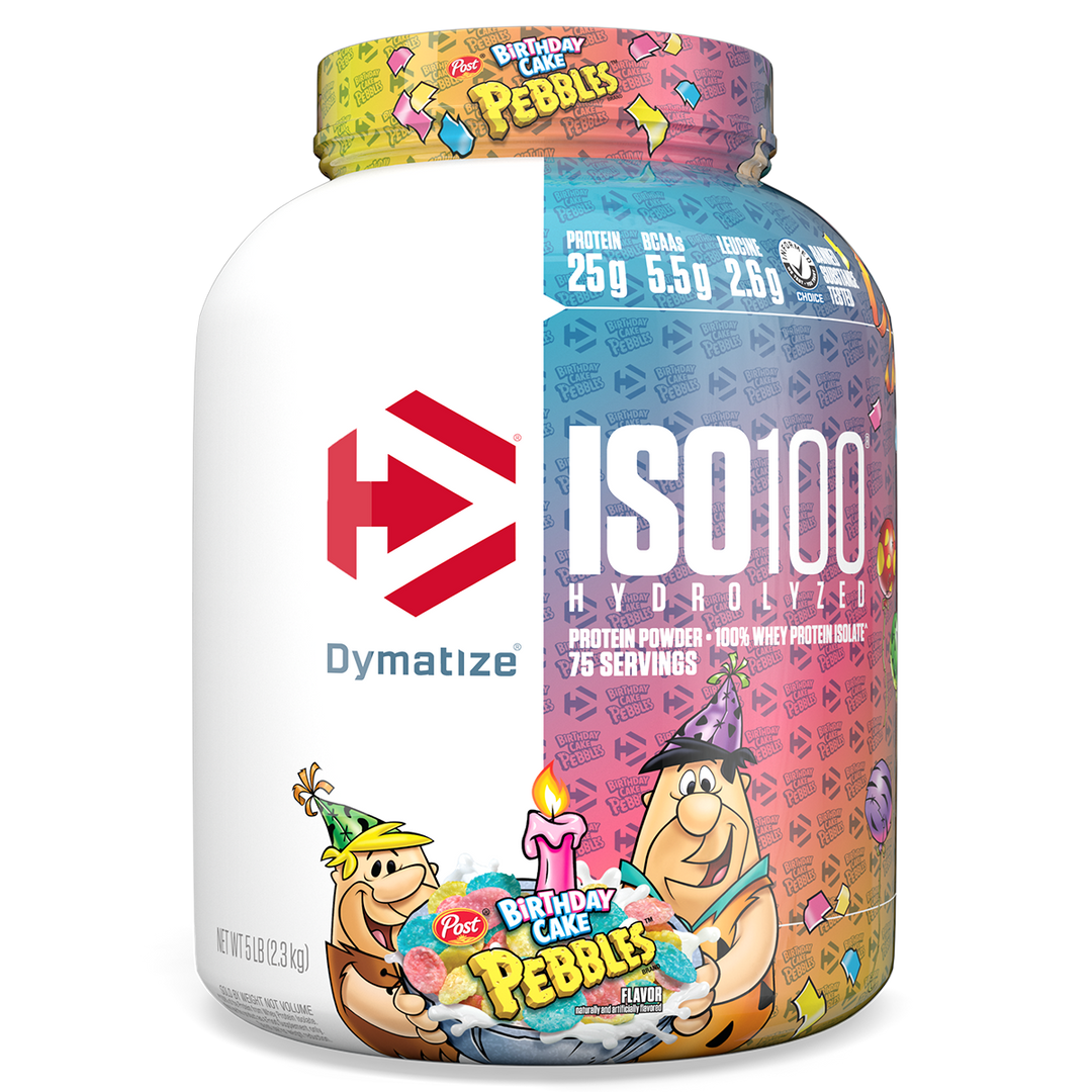 Dymatize Iso 100 Birthday Cake Pebbles 5lb