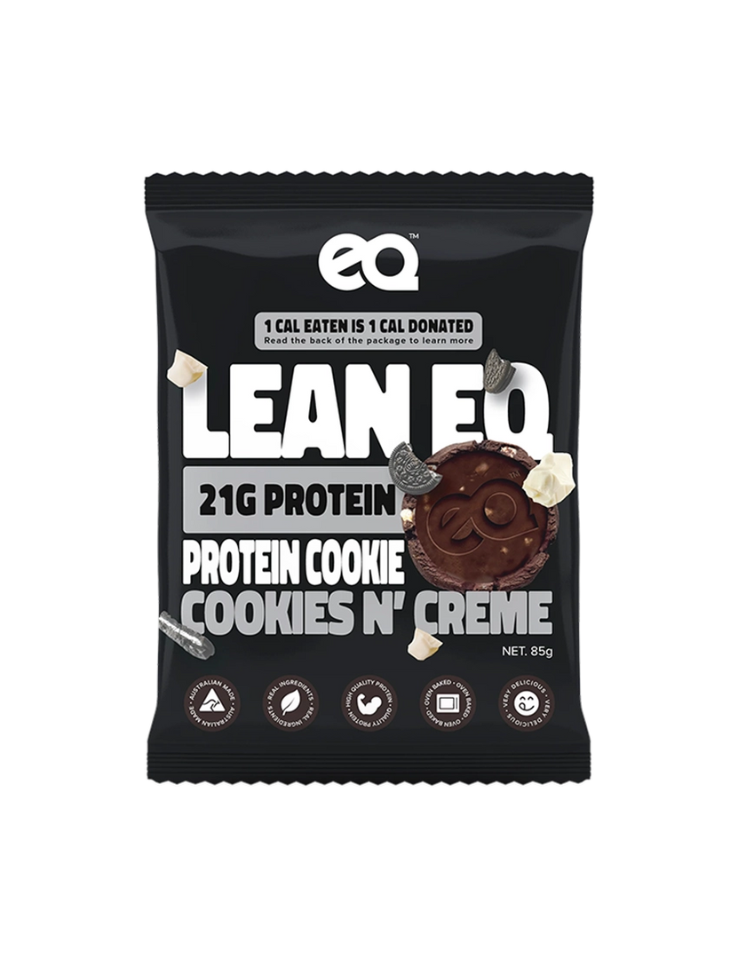 EQ Foods Lean Protein Cookie Cookie & Cream 85g