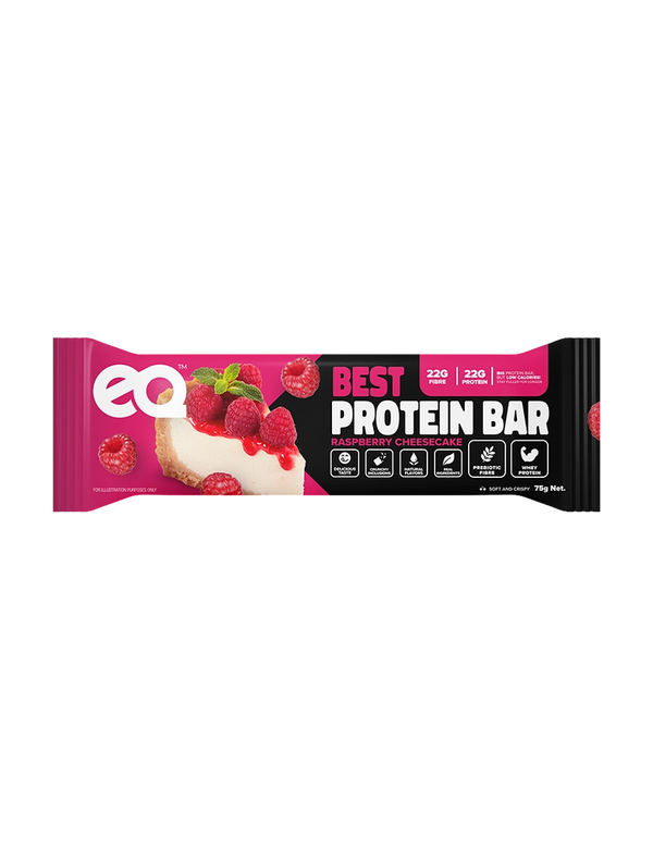 EQ Foods The Best Protein Bar Rasp Cheese Cake 75g