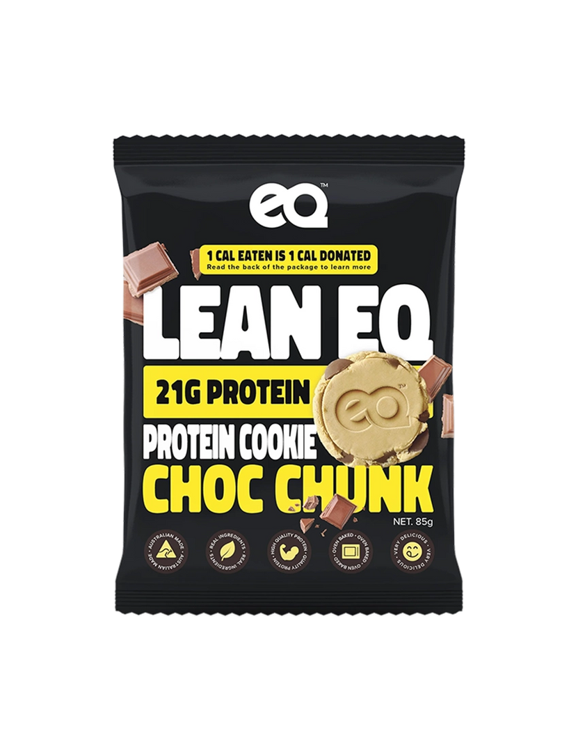 EQ Foods Lean Protein Cookie Choc Chunk 85g