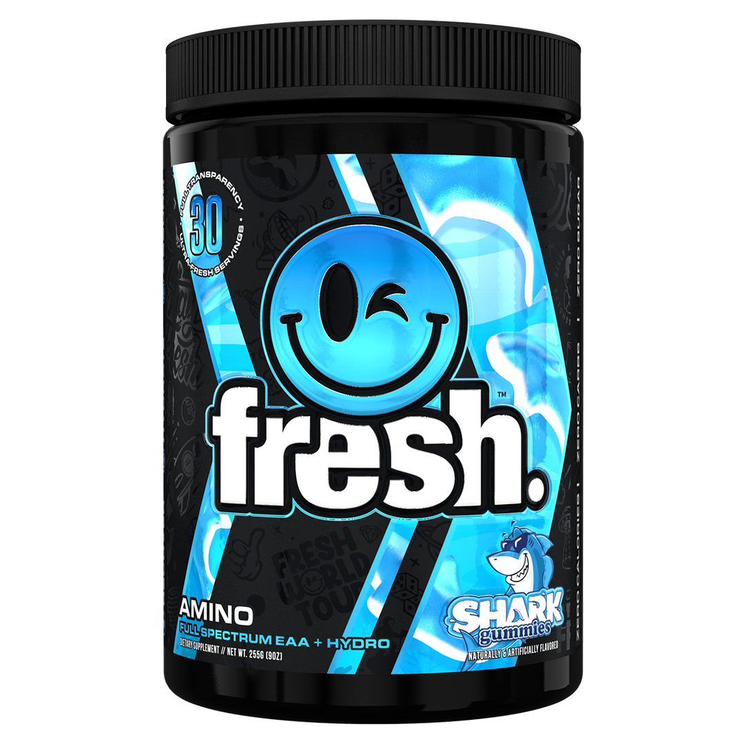 Fresh Supps Amino's Shark Gummies Flavour, 30 Serves