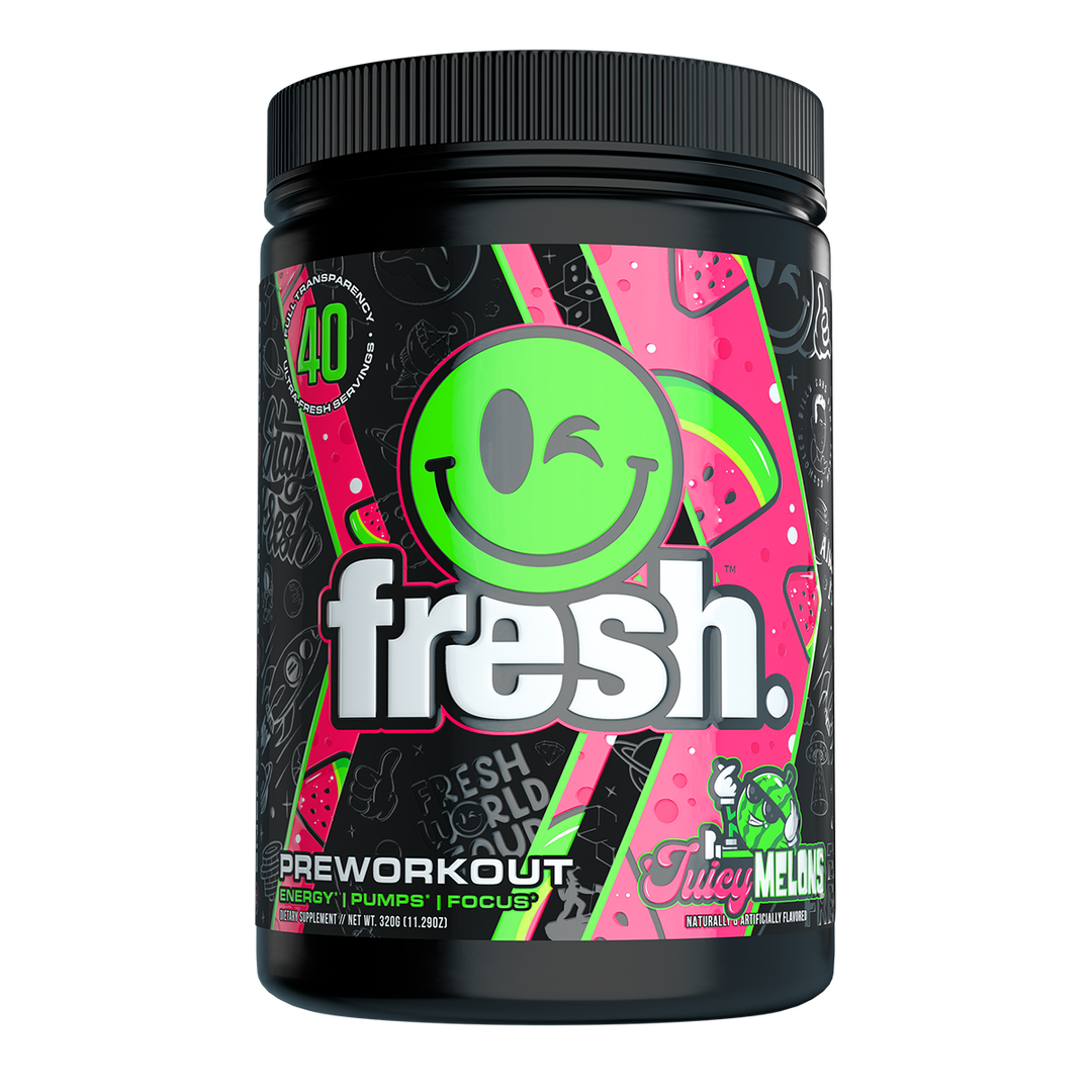 Fresh Supps Pre Workout Juicy Melons Flavour, 40 Serves
