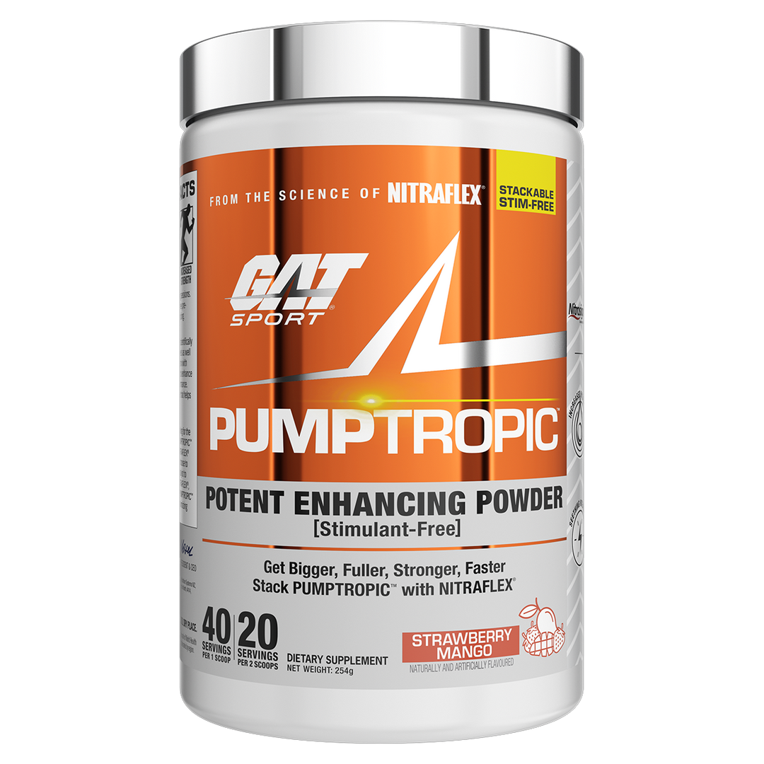 Gat Sport Pump Tropic Strawberry Mango, 40 Serves