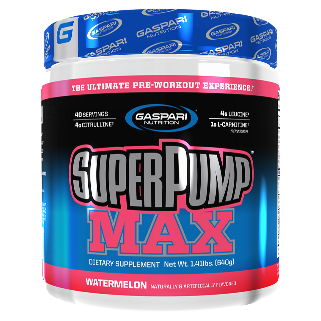 Gaspari Nutrition Super Pump Max Pre Workout Watermelon Flavour. 40 Serves