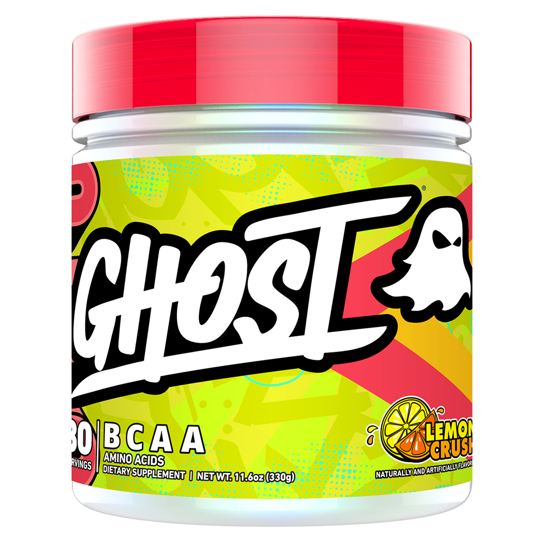 Ghost BCAA V2 Lemon Crush Flavour. 30 Serve Tub
