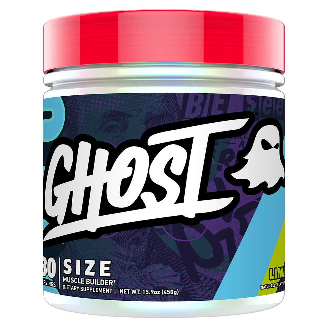 Ghost Size V2 Creatine Lime Flavour. 30 Serve Tub