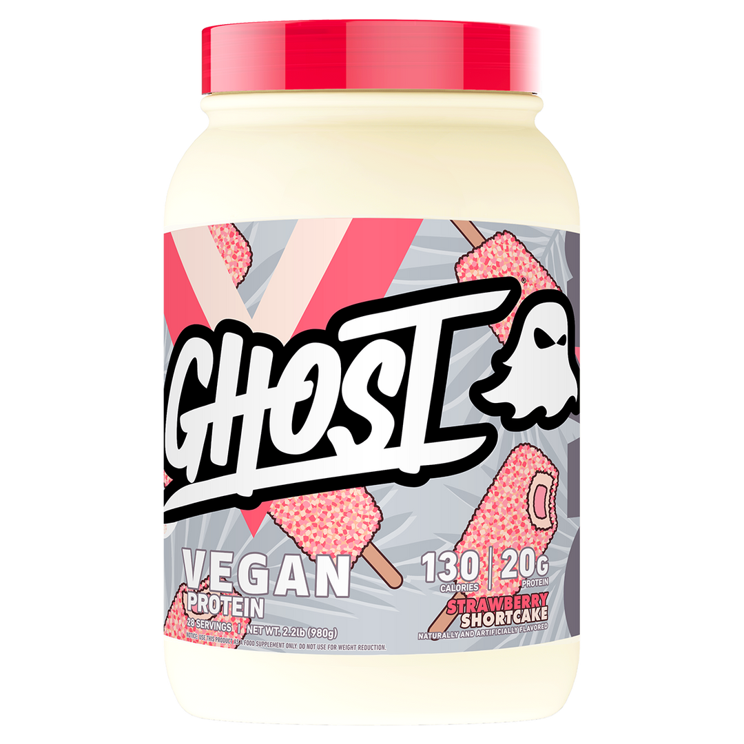 Ghost Vegan Protein Strawberry Shortcake Flavour, 2.2lbs
