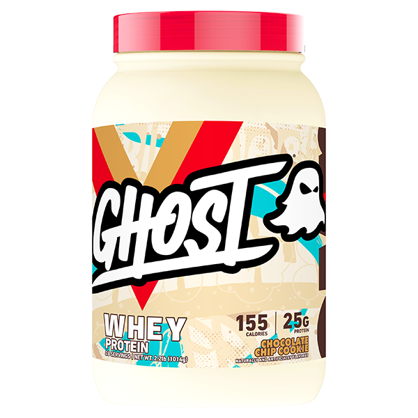Ghost Whey Protein Choc Chip Cookie Flavour, 2lb Tub