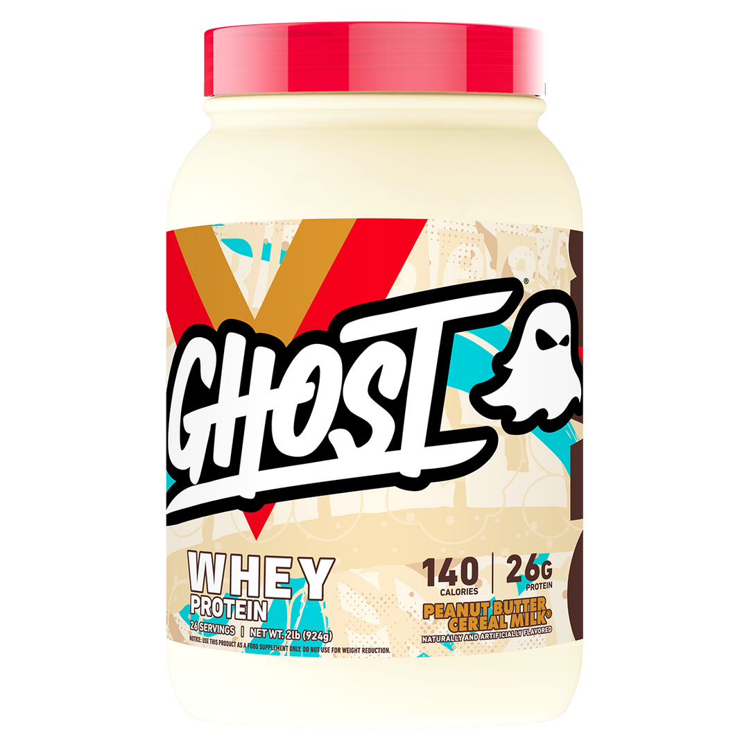 Ghost Whey Protein Peanut Butter Cereal Milk Flavour, 2lb Tub