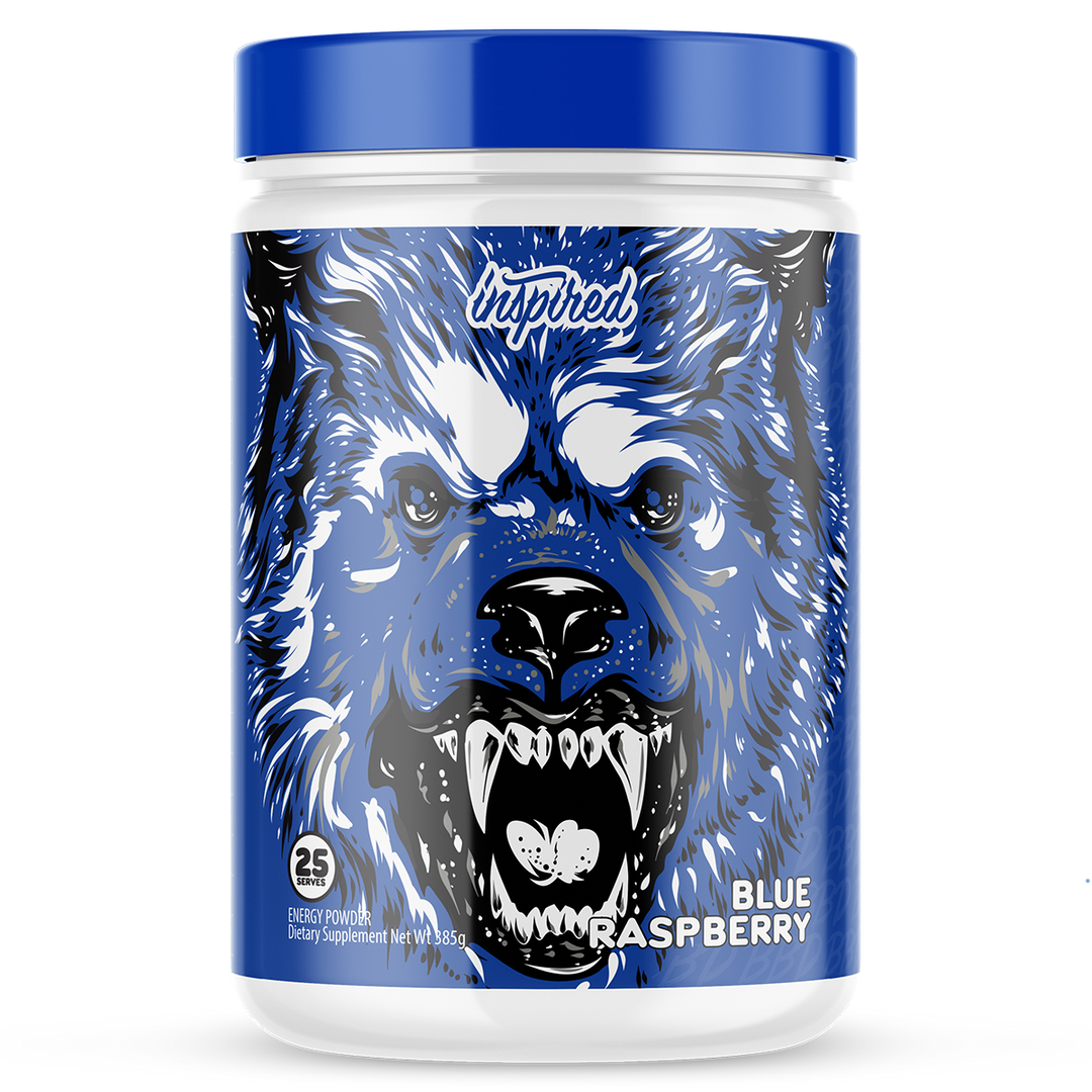 Inspired DVST8 BBD Pre Workout Blue Razz Tub