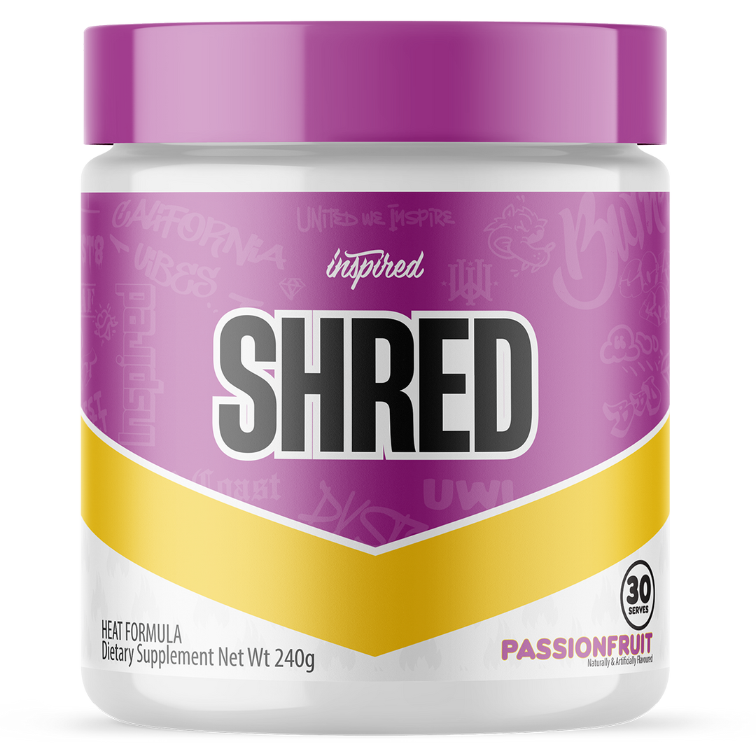 Inspired Shred Passionfruit Fat Burner Tub