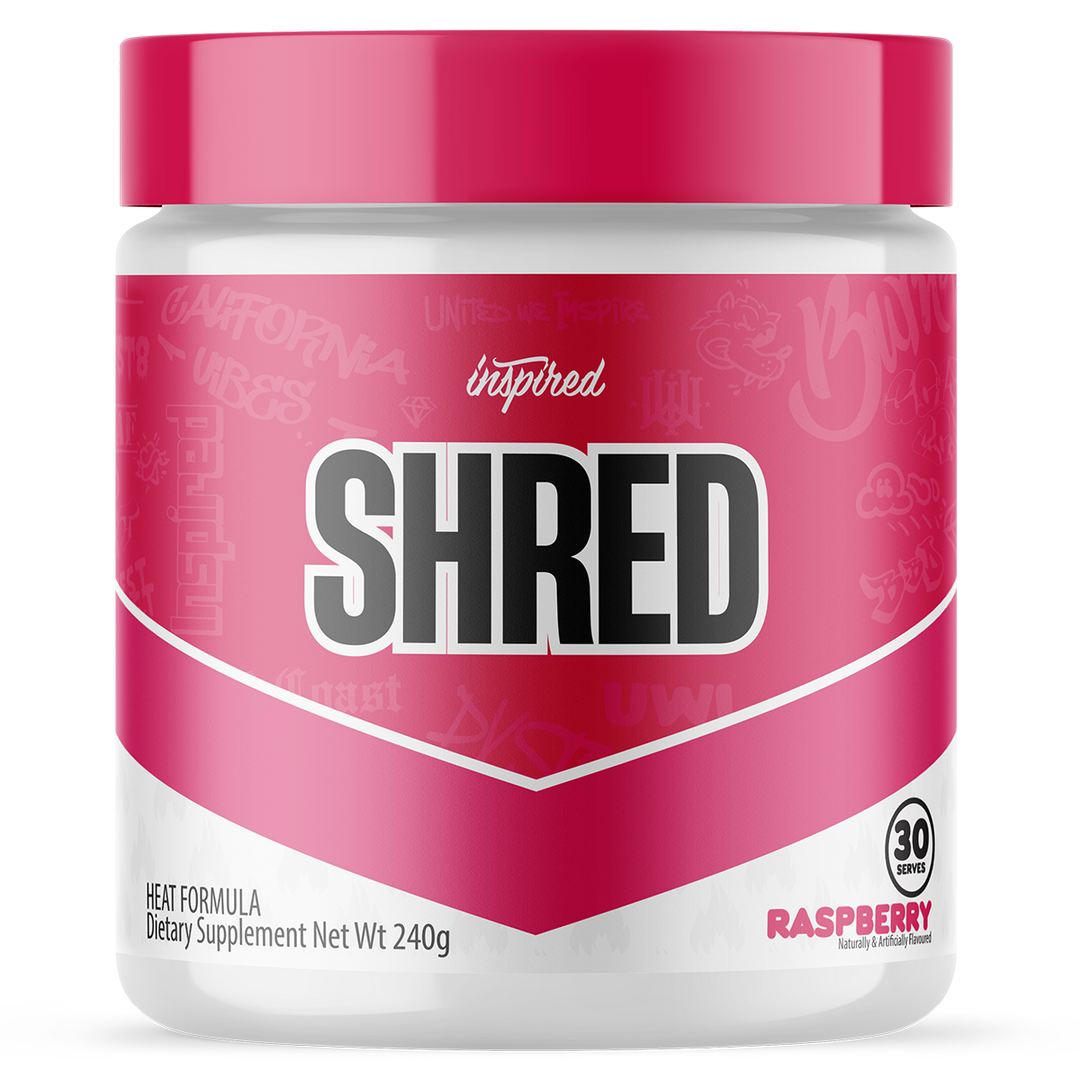 Inspired Shred Raspberry Fat Burner Tub