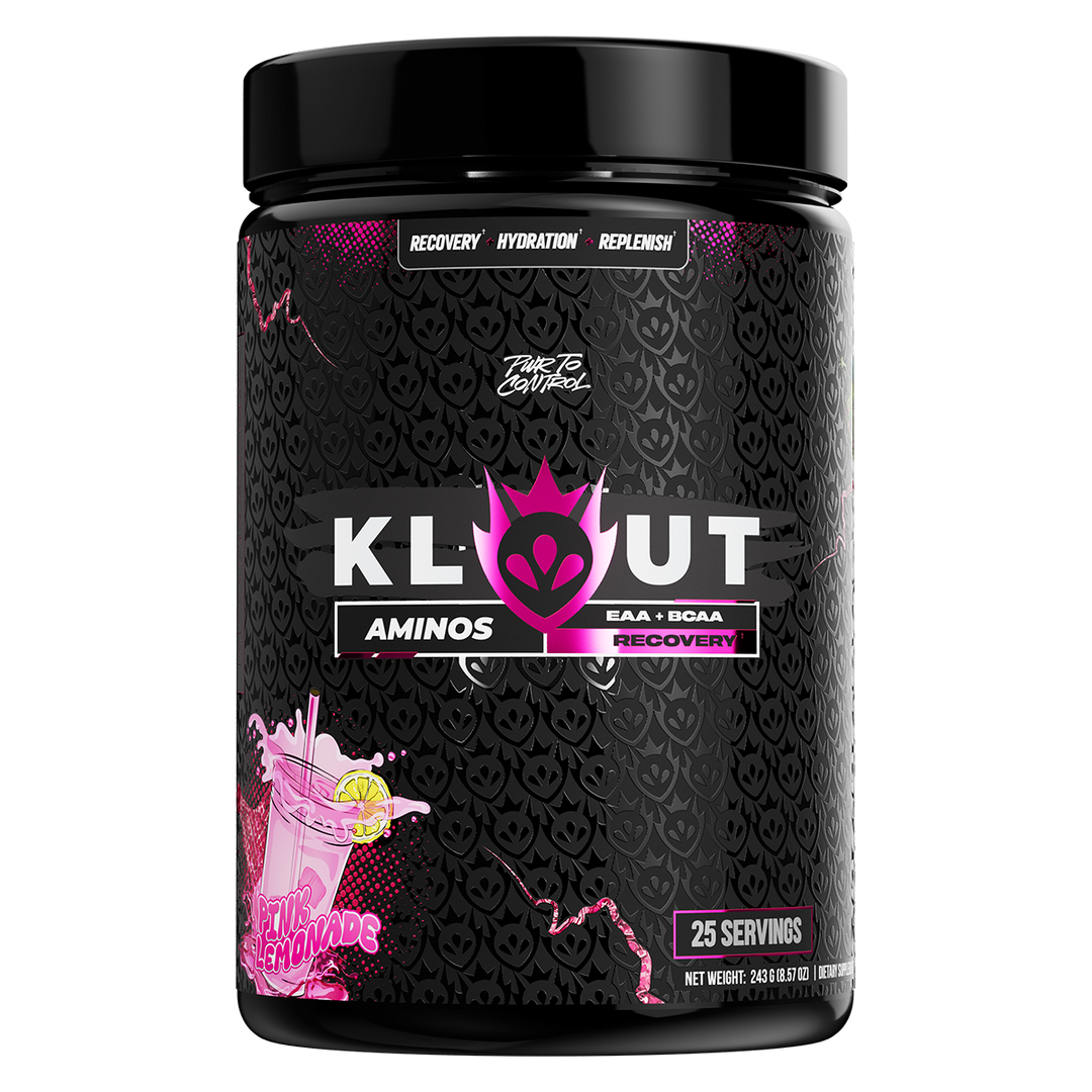 Klout Pink Lemonade Amino Tub