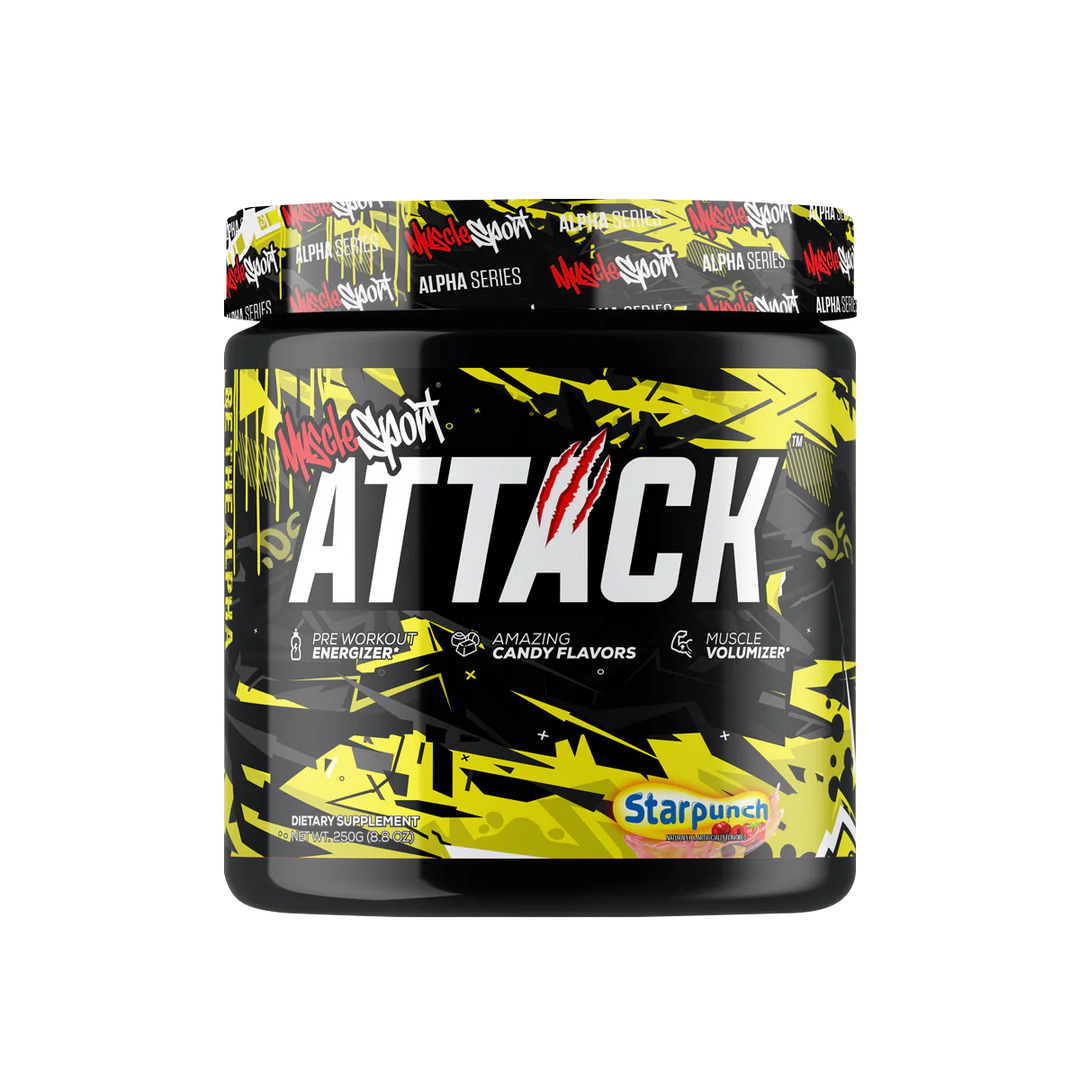 Musclesport Attack Project Alpha Series Starpunch Pre Workout 250g Tub