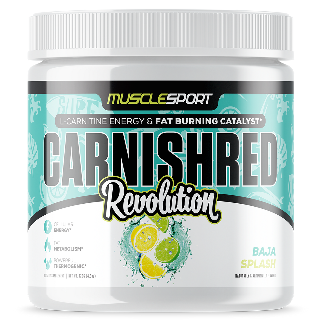 Musclesport Carnishred Fat Burner BAJA Blast 120g Tub