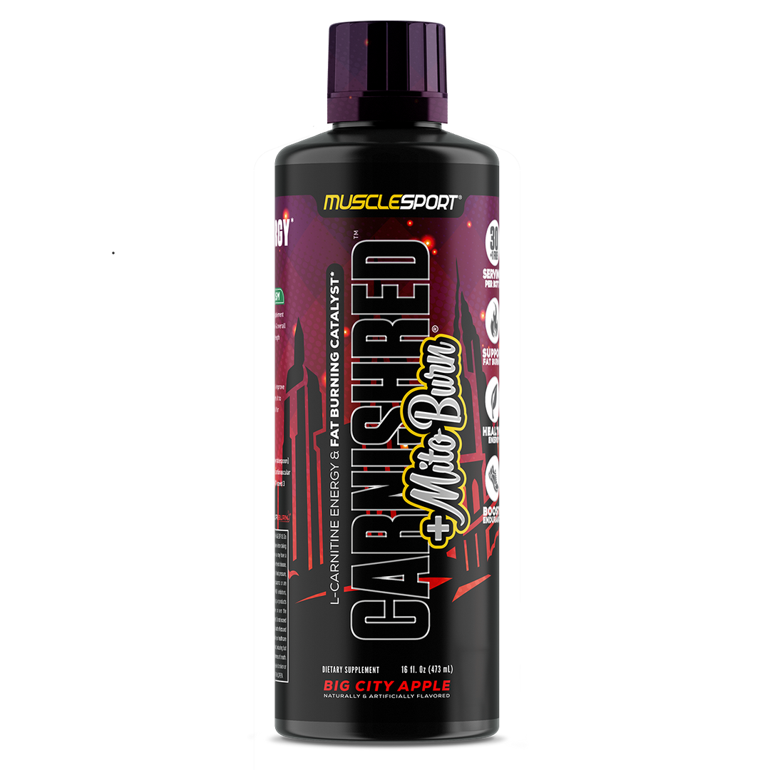 Musclesport Carnishred + Mitoburn BAJA Blast Fat Burner Flavoured Liquid 16oz Bottle