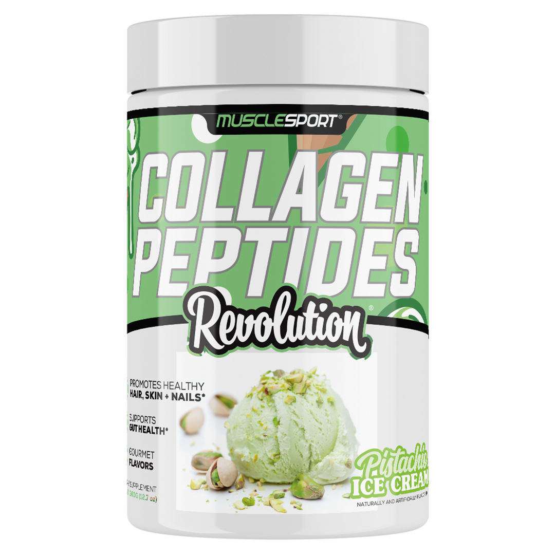 Musclesport Collagen Peptides Pistachio Ice Cream 360g Tub