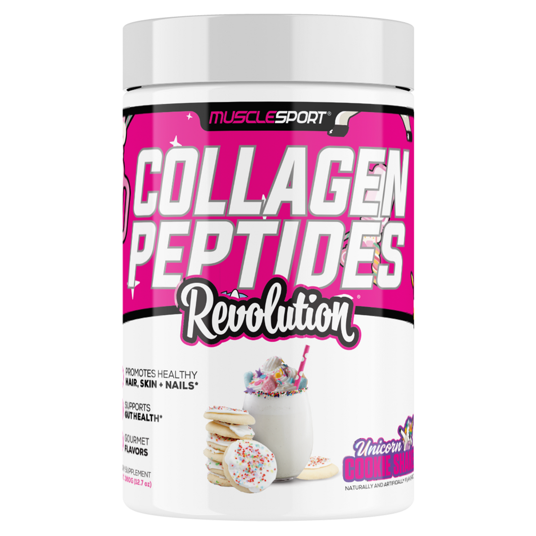 Musclesport Collagen Peptides Unicorn Cookie Shake 360g Tub
