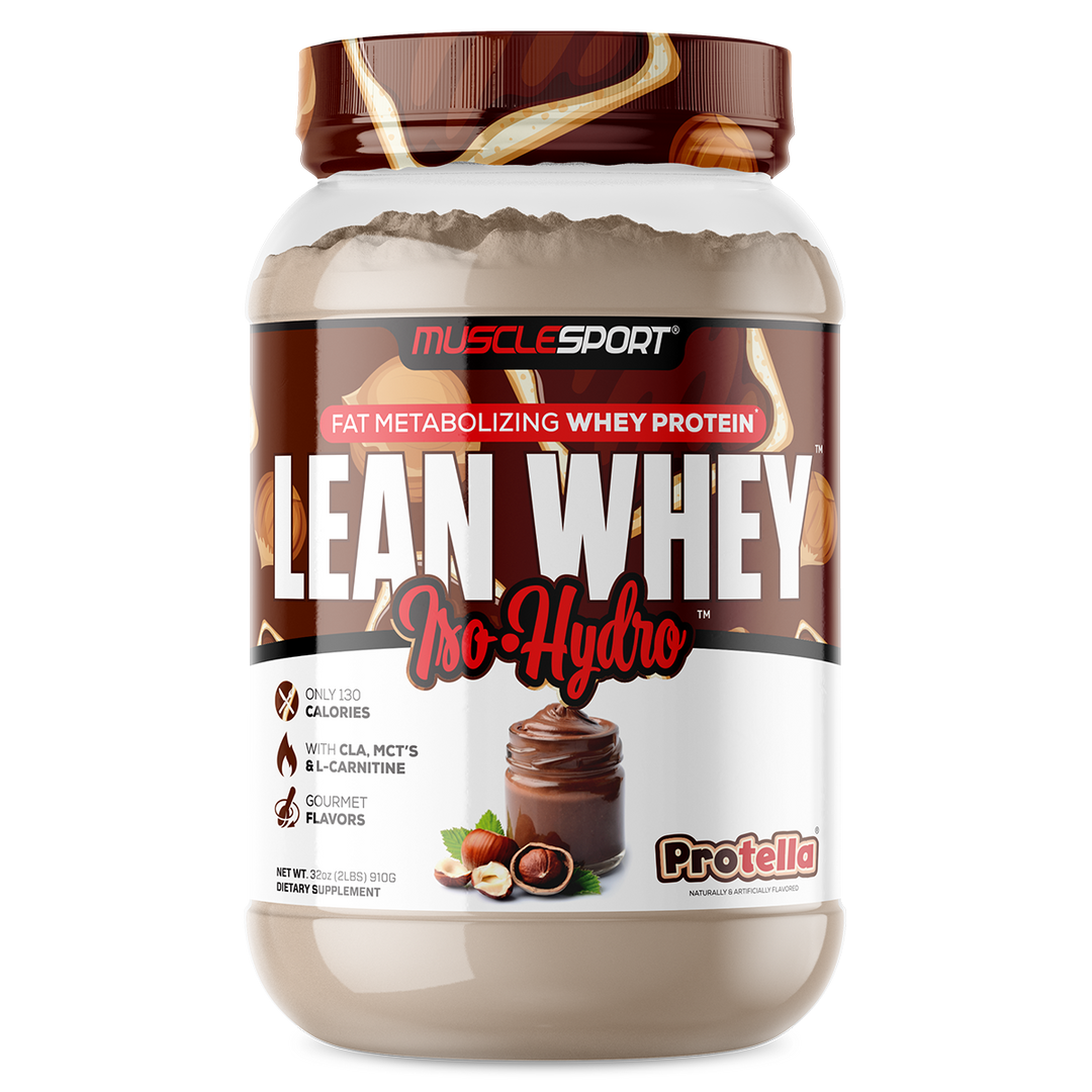 Musclesport Lean Whey Protein Isolate Protella 2lb Tub