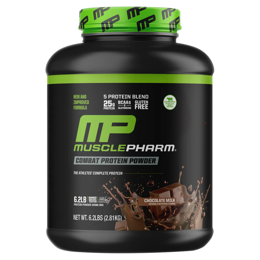 MusclePharm Combat Sport Chocolate Protein 6.2lb Tub