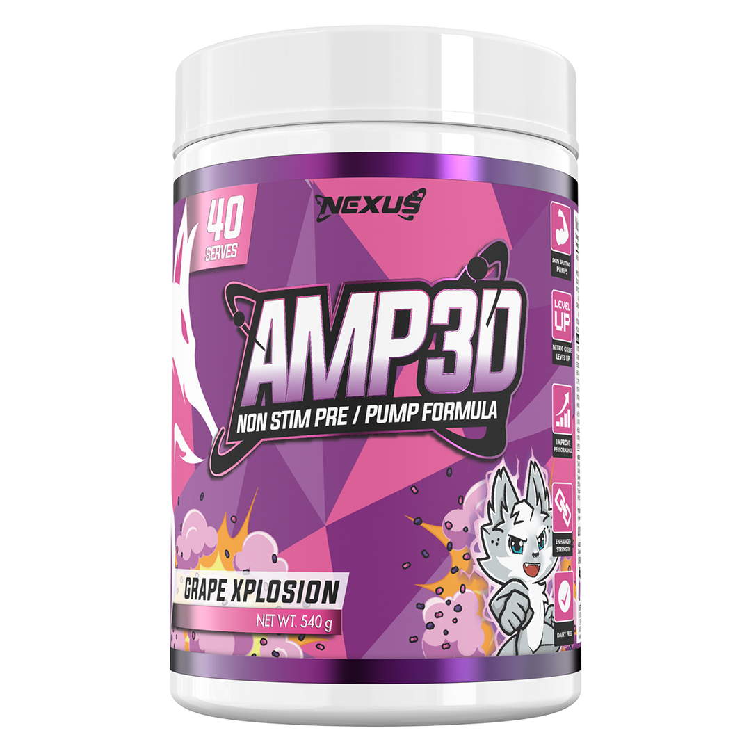 Nexus AMP3D Grape Xplosion Pump Formula 40 Serves