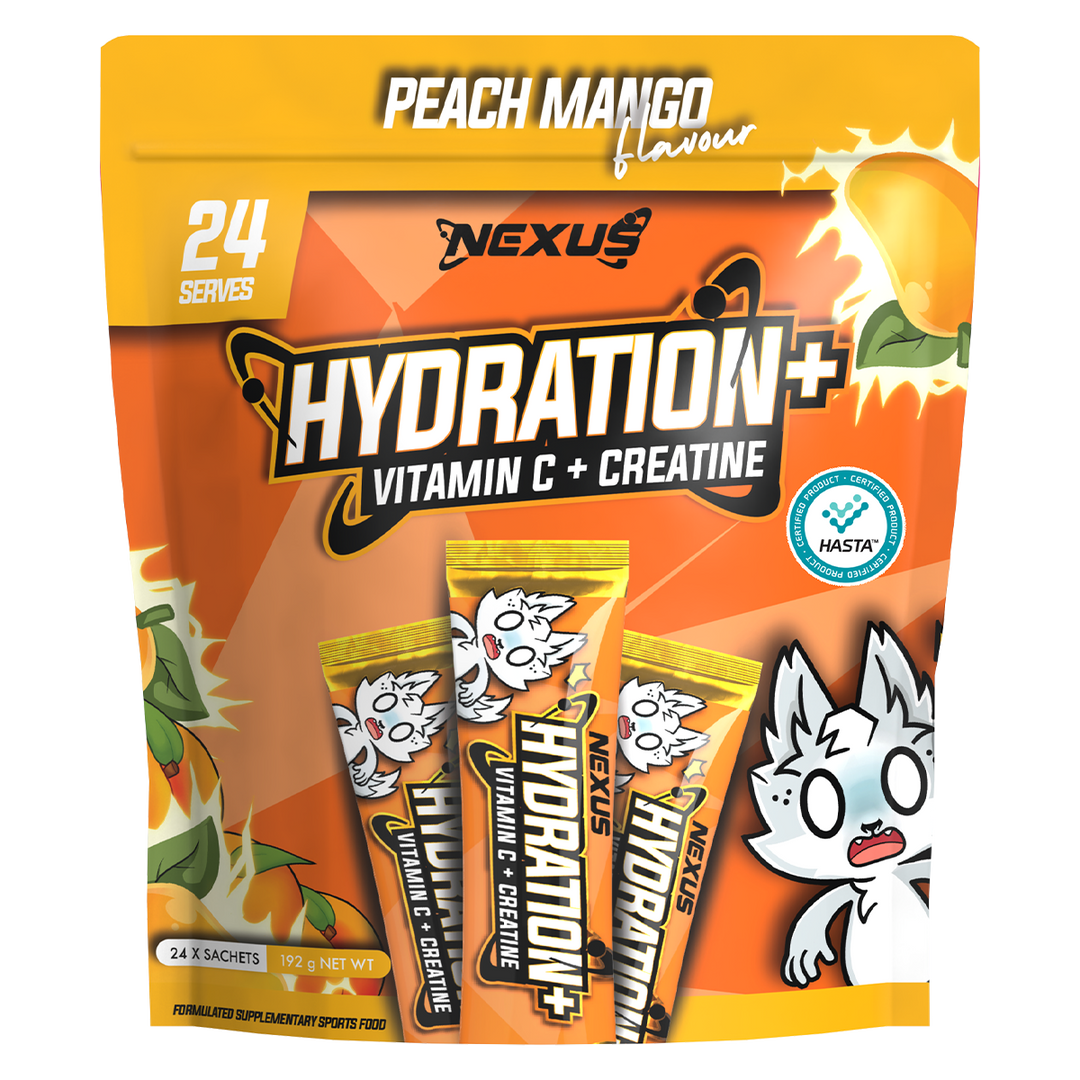 Nexus Hydration + Creatine + Vitamin C Hydration + Creatine + Vitamin C Peach Mango 24 Serve Tub