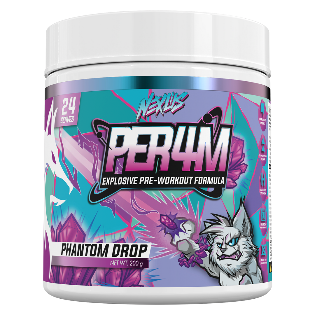 Nexus PER4M Phantom Drop Pre Workout 24 Serves Tub