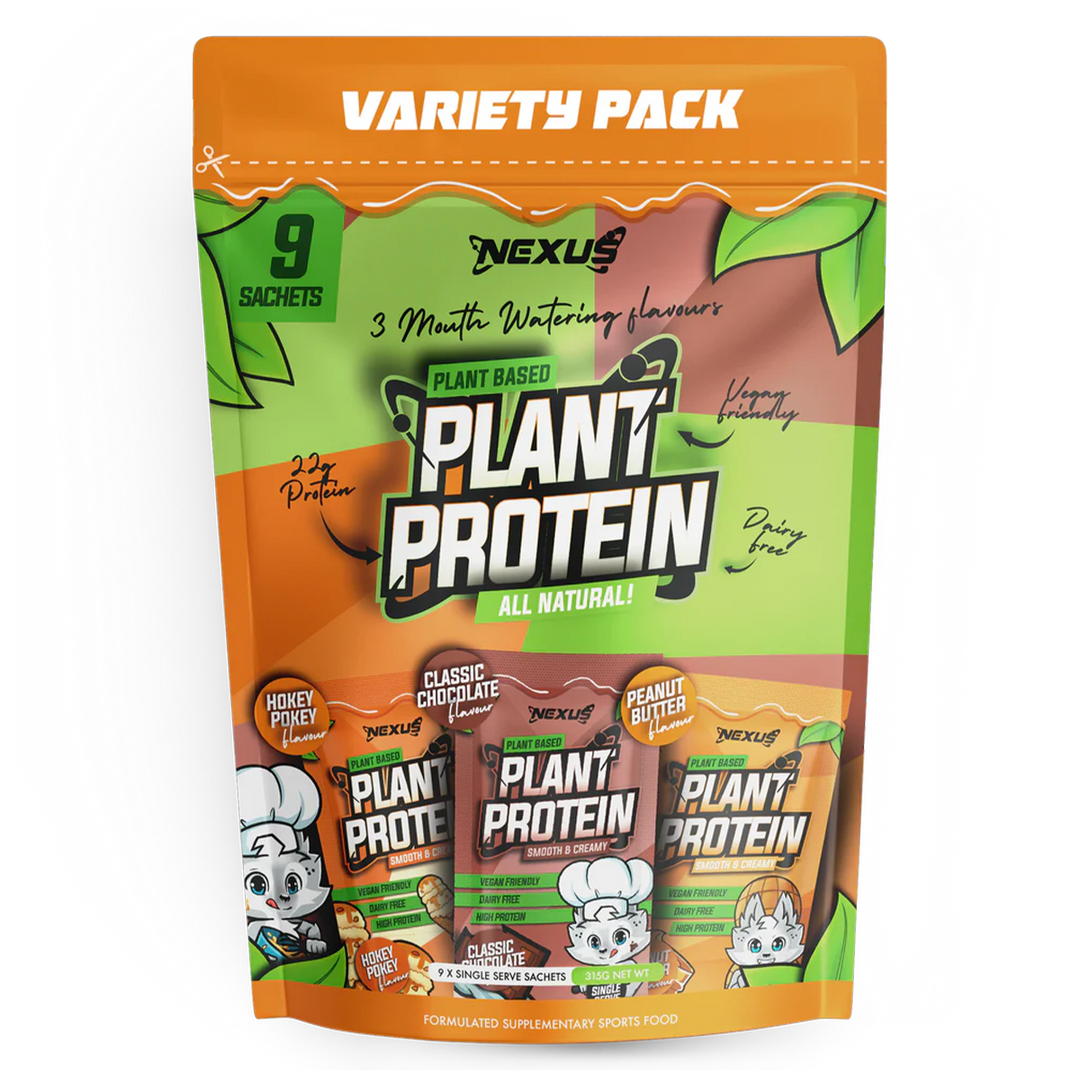 Nexus Plant Protein Variety Pack (315g) 9 serves
