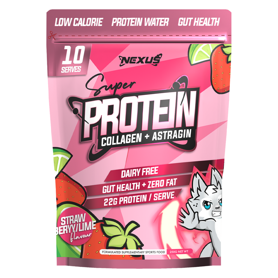 Nexus Super Protein Water Strawberry Lime 10 Serves