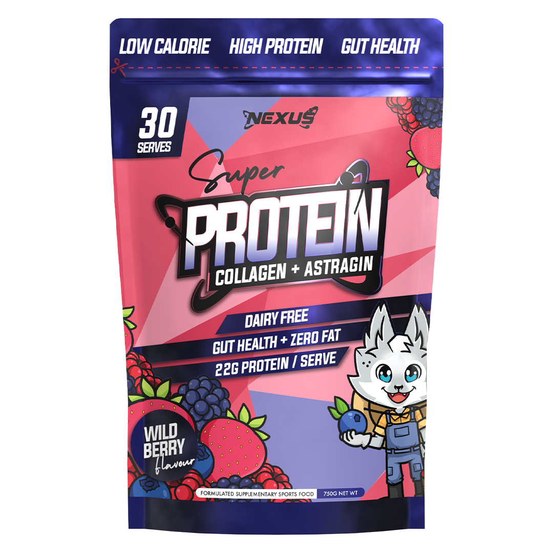 Nexus Super Protein Water Wild Berry 30 Serves