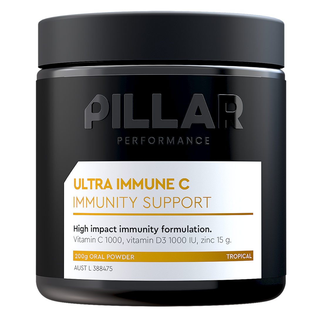 Pillar Ultra Immune C Immunity Support Tropical Flavour 200g Oral Powder