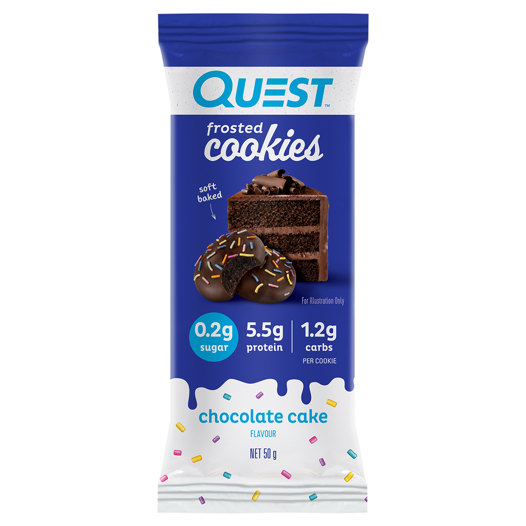 Quest Frosted Cookie Choc Cake 50g