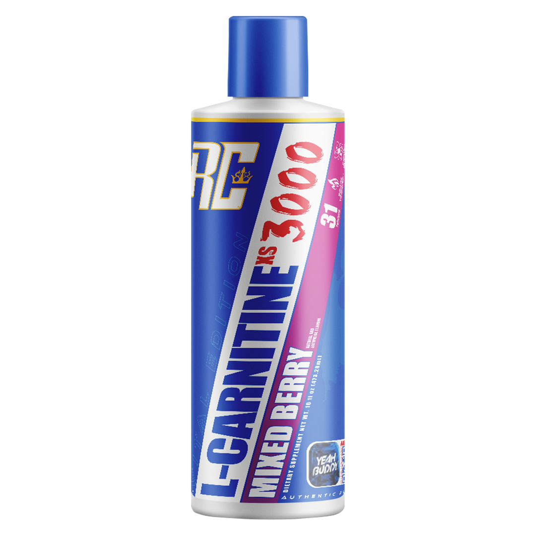 Ronnie Coleman L-Carnitine-XS Mixed Berries Flavoured Liquid Shots 16oz