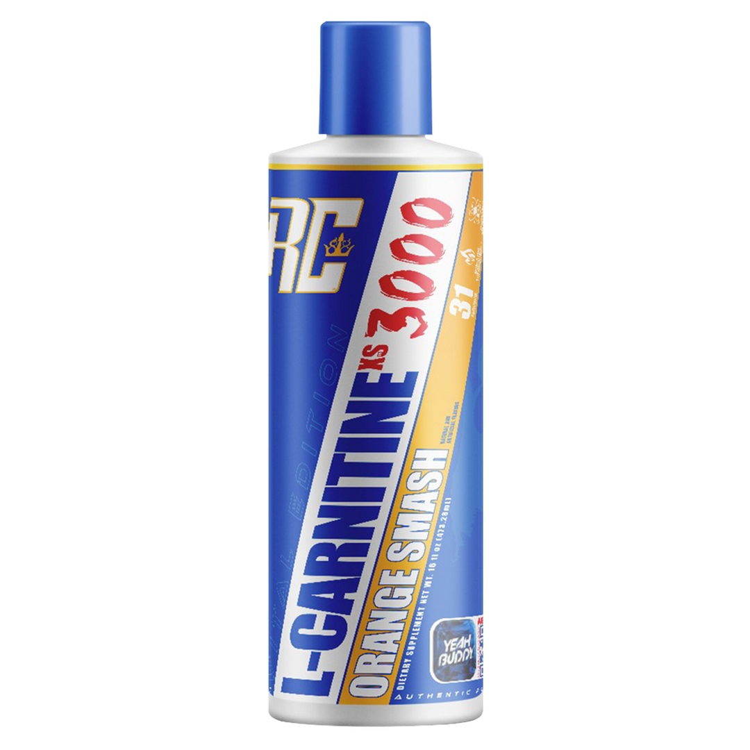 Ronnie Coleman L-Carnitine-XS Orange Smash Flavoured Liquid Shots 16oz