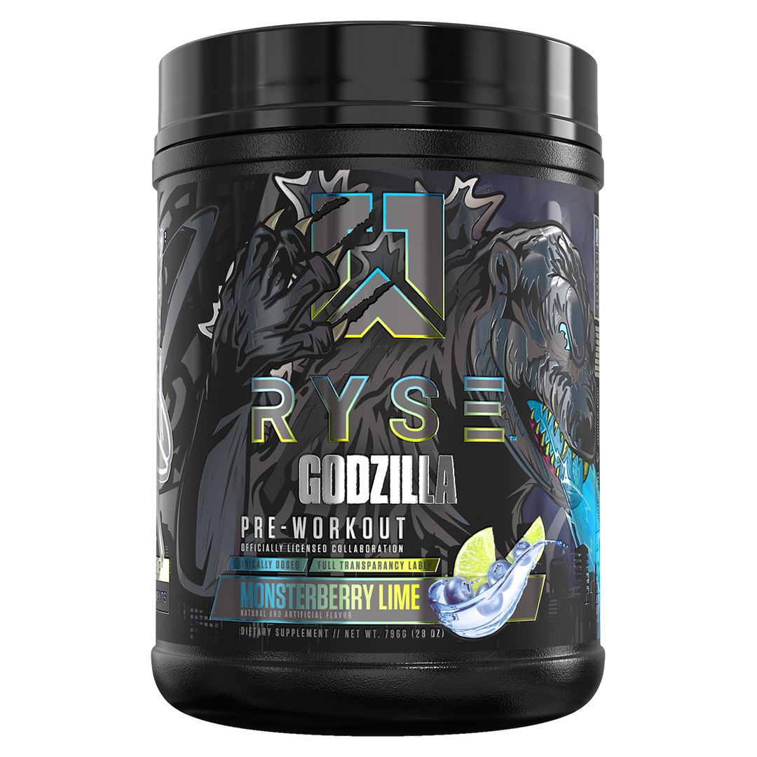 Ryse Godzilla Pre Workout Monstererry Lime Flavour, 40 Serves