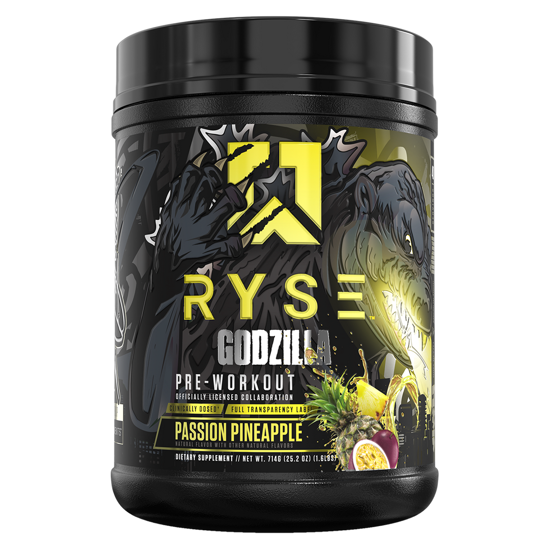 Ryse Godzilla Pre Workout Passion Pineapple Flavour, 40 Serves