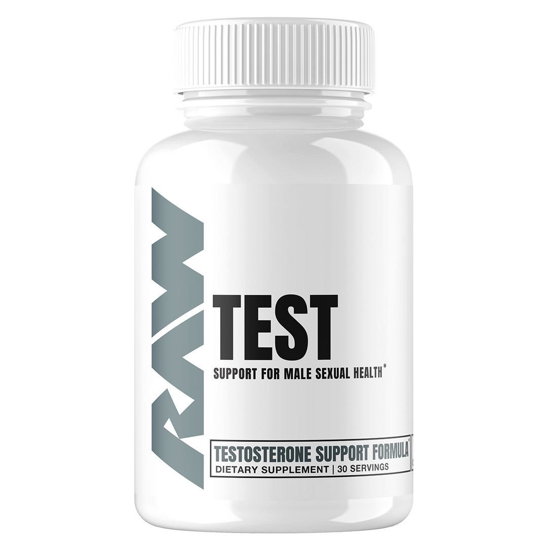 Raw Test Support For Male Sexual Health 30 Serves