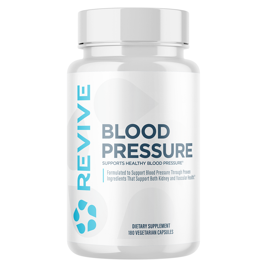Revive Blood Pressure, supports healthy blood pressure. 180 Capsules