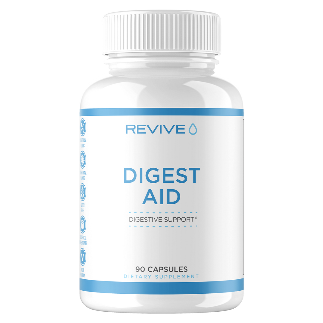 Revive Digest Aid, Deigestive Support. 90 Capsules