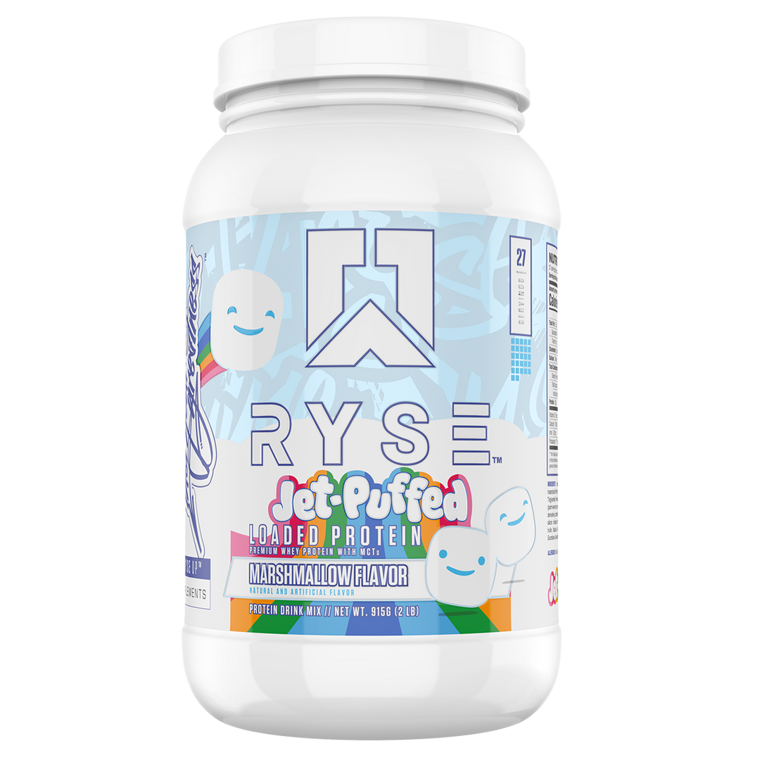 Ryse Loaded Protein Jet Puffed Marshmellow Flavour, 2lbs