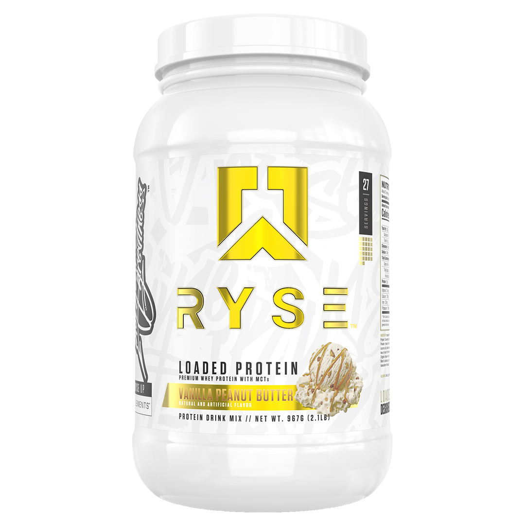 Ryse Loaded Protein Vanilla Peanut Butter Flavour, 2lbs